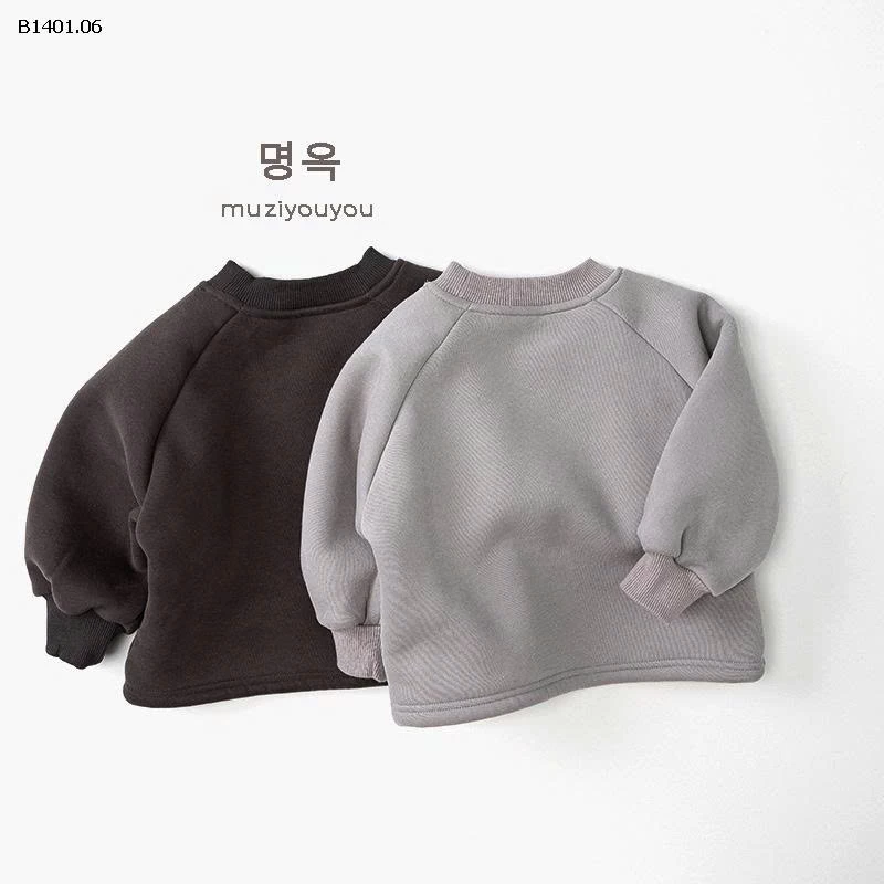 ÁO NỈ HOẠT HÌNH MUZIYOUYOU-Giá sỉ 176k