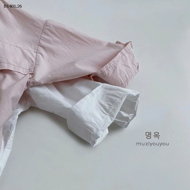 ÁO SƠ MI MUZIYOUYOU CHO BÉ - sỉ 175k