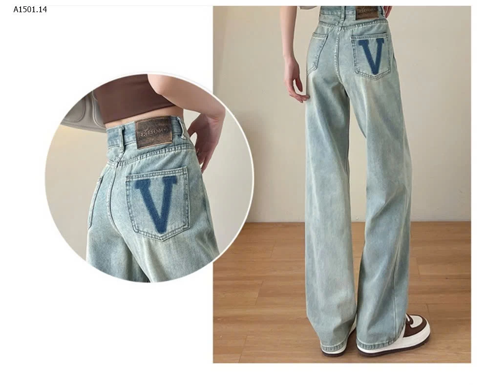 QUẦN SUÔNG CẠP CAO  - sỉ 163k