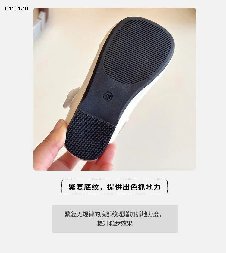 GIÀY BUPBE DA ĐẾ MỀM BG -Giá sỉ 158k