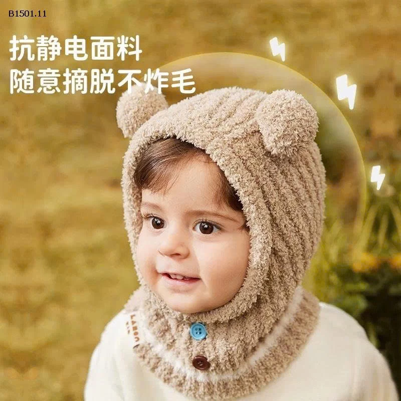  MŨ LÔNG CỪU HÌNH THÚ CHO BÉ YÊUU-Giá sỉ 50k