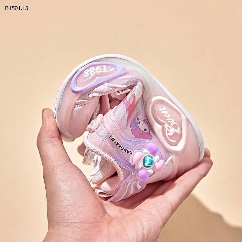 GIÀY THỂ THAO MY MELODY PHÁT SÁNG CHO BÉ GÁI -Giá sỉ 210k