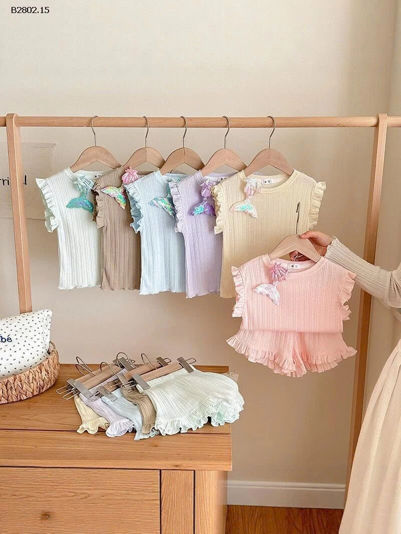 BỘ HÈ TRƠN MÀU  - SỈ 140K