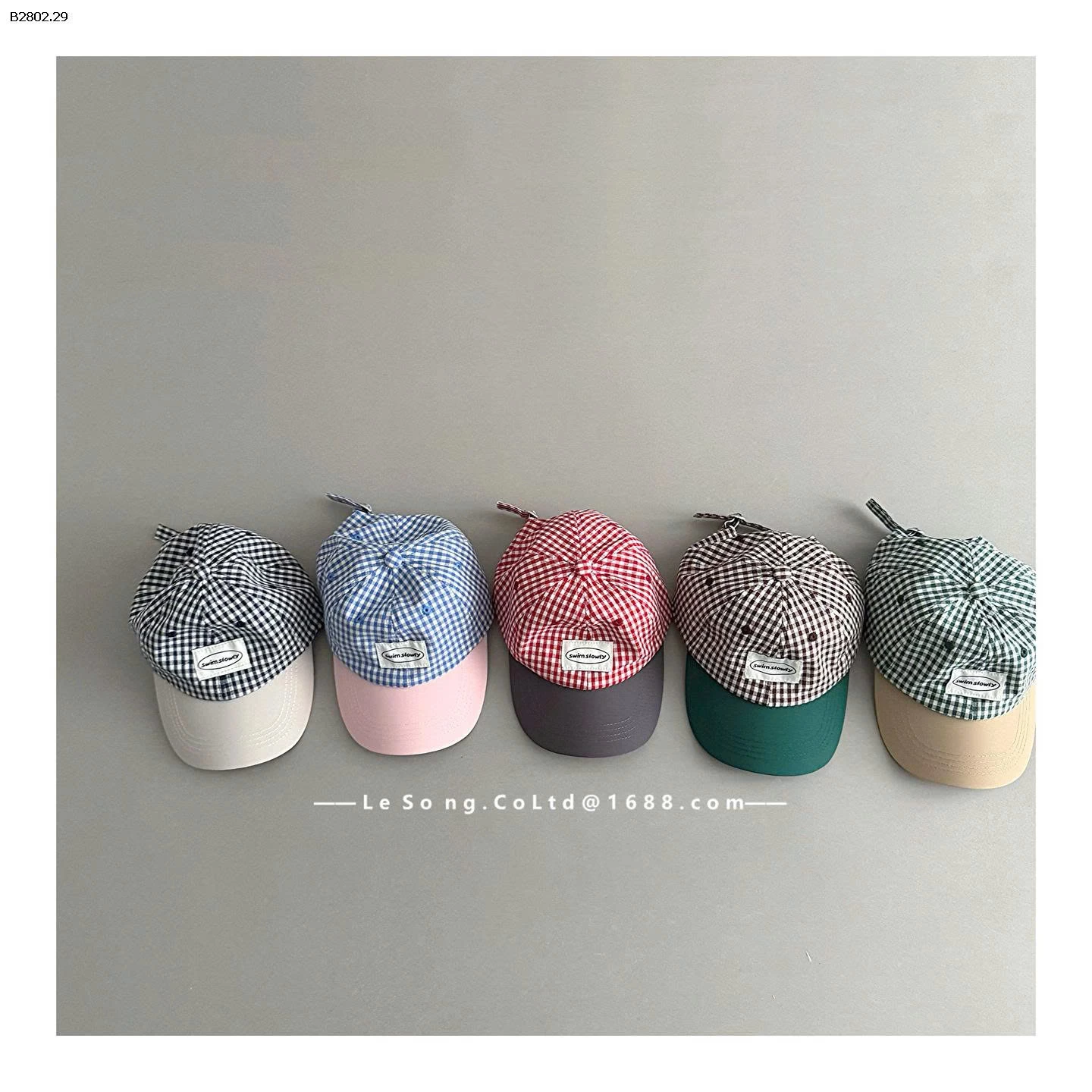 MŨ LƯỠI TRAI GẤU KẺ CARO- sỉ 99k