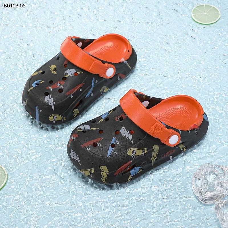 SỤC CROCS HỌA TIẾT CHO BÉ - sỉ 133k