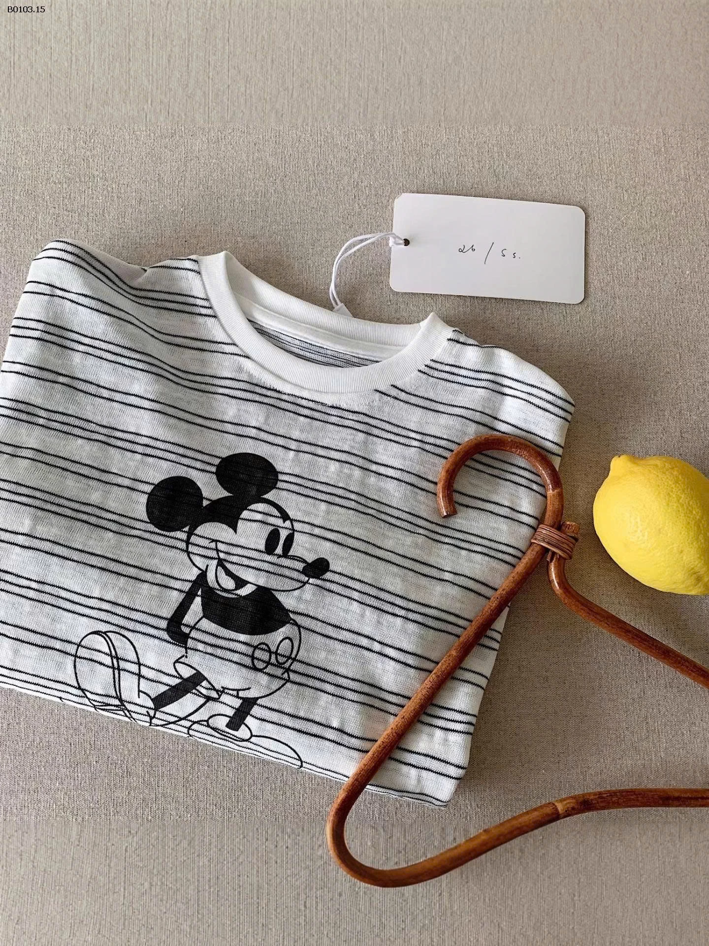 ÁO THUN KẺ MICKEY CHO BÉ- sỉ 150k