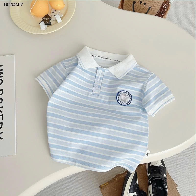 BỘ SHORT POLO KẺ CHO BT  - sỉ 139k