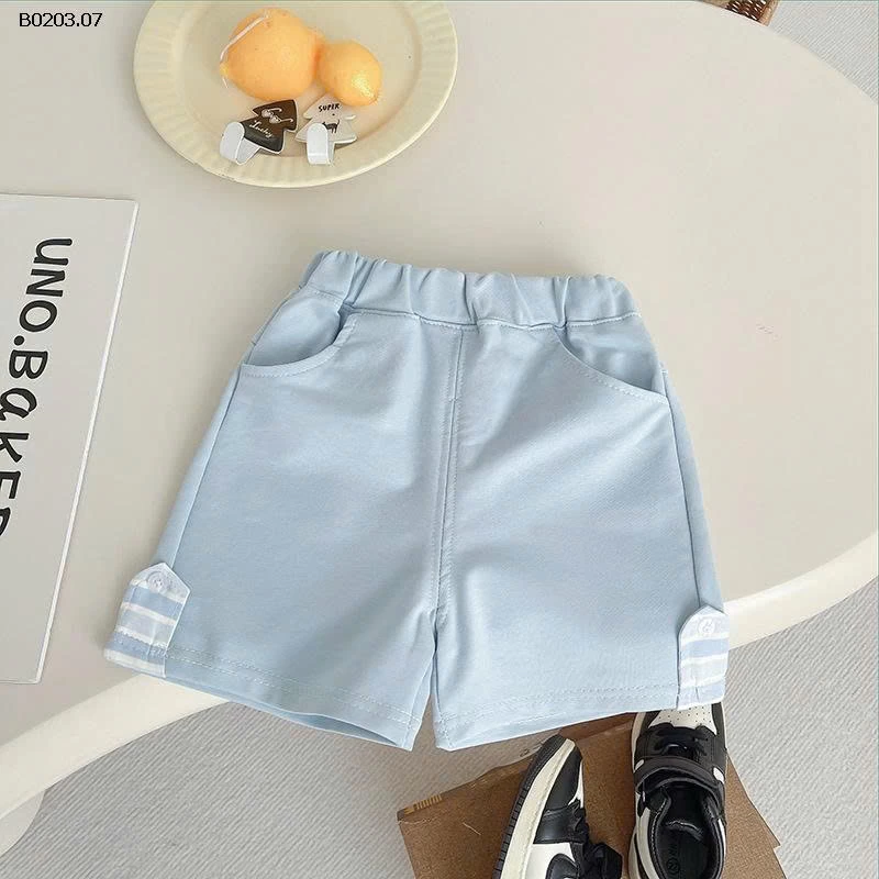 BỘ SHORT POLO KẺ CHO BT  - sỉ 139k