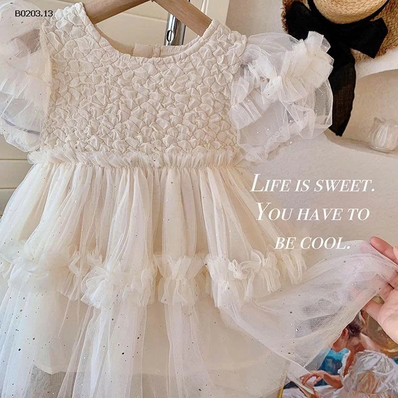 VÁY CÔNG CHÚA CHO BG - sỉ 204k