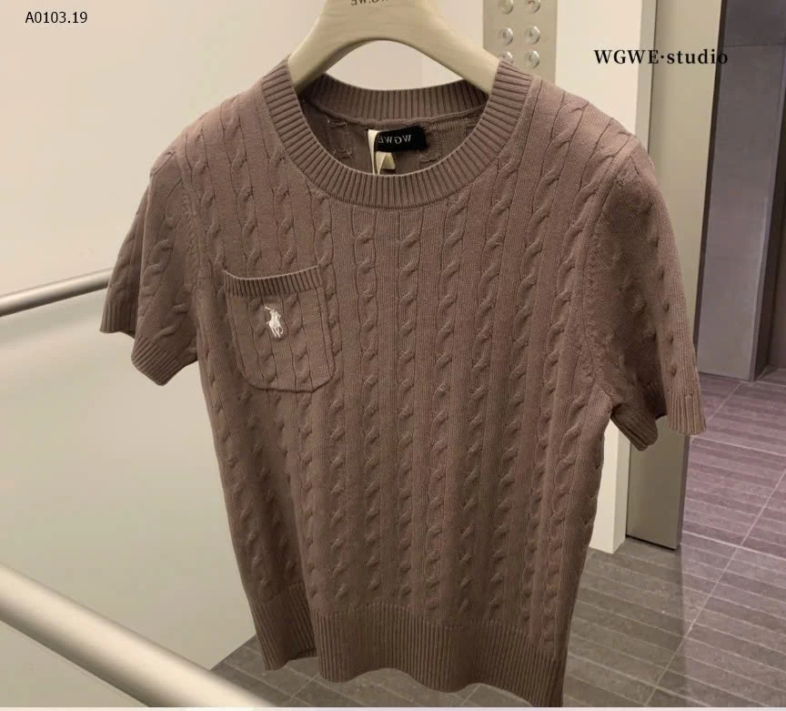 ÁO LEN THÊU NGỰA W.G.W.E-  sỉ 259k