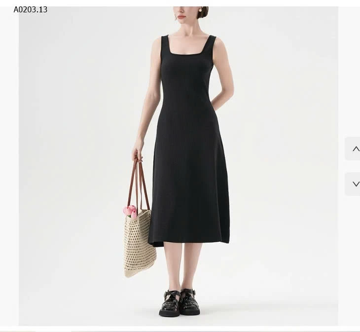 VÁY CỔ VUÔNG SÁT NÁCH CANVAUS - sỉ 289k