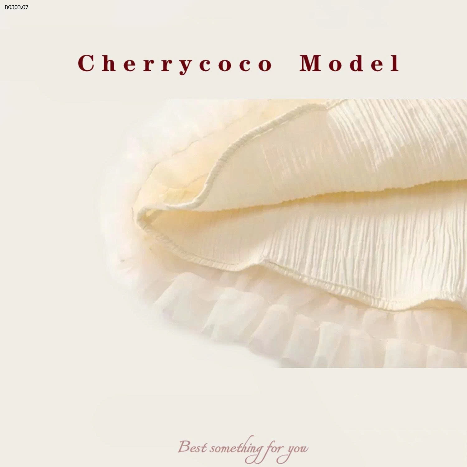 VÁY SÁT NÁCH HỌA TIẾT NƠ CHERRYCOCO - sỉ 234k