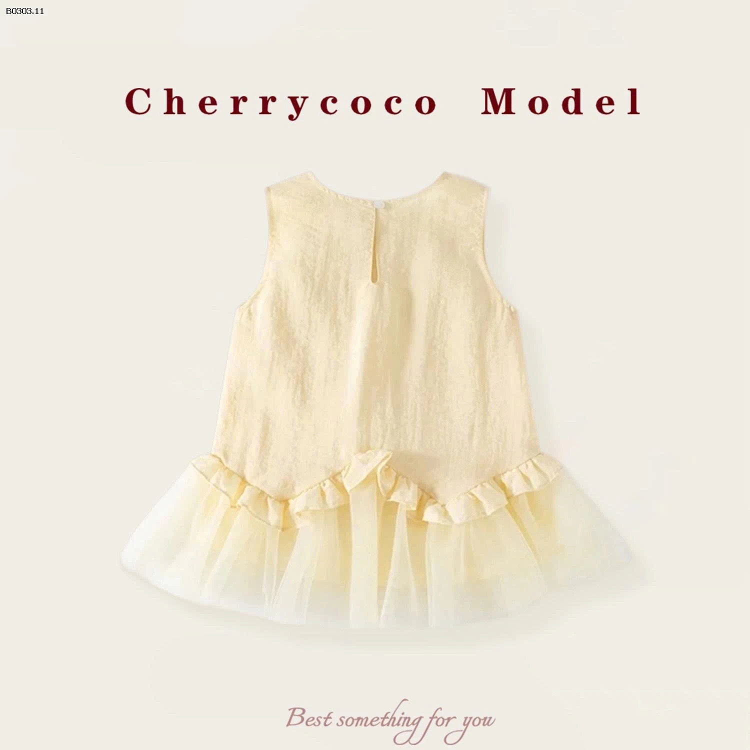 VÁY CÔNG CHÚA SÁT NÁCH HỌA TIẾT NƠ CHERRYCOCO- sỉ 228k