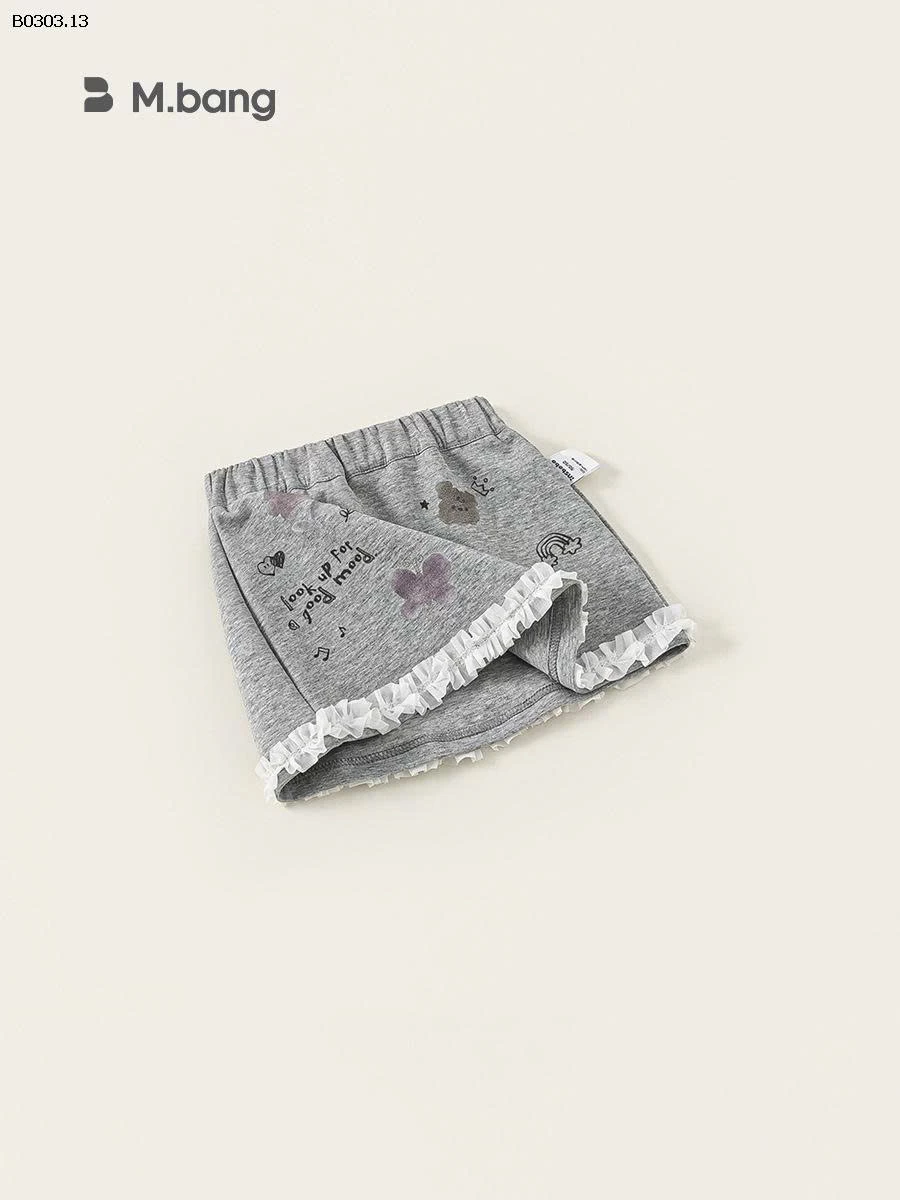 CHÂN VÁY HỌA TIẾT VIỀN REN BG - sỉ 188k