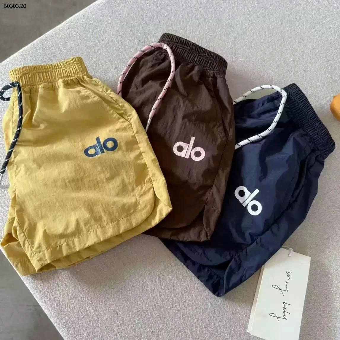 BỘ SHORT ALO CHO BÉ - sỉ 139k