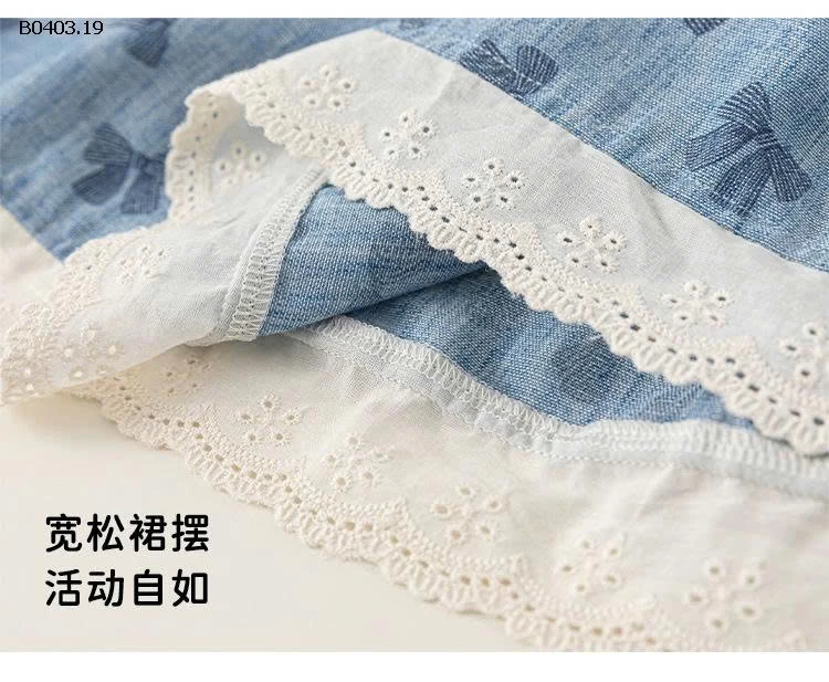 VÁY VIỀN REN CHO BG BABYCITY  - sỉ 202k