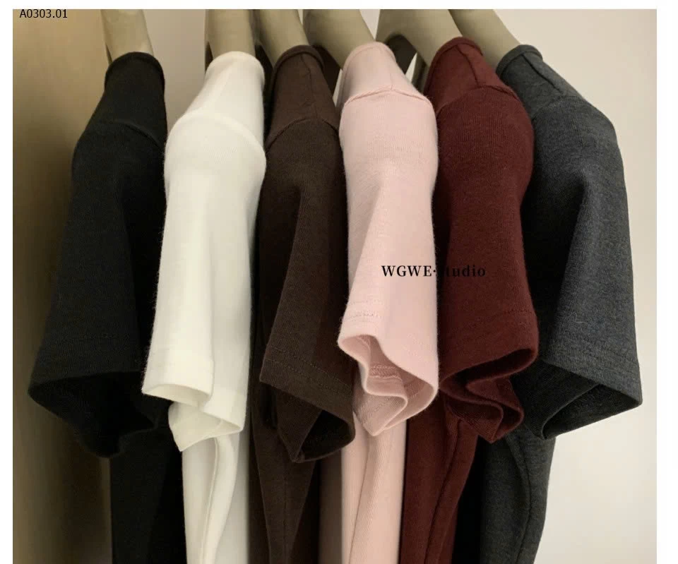 ÁO THUN CỘC TAY W.G.W.E - sỉ 170k