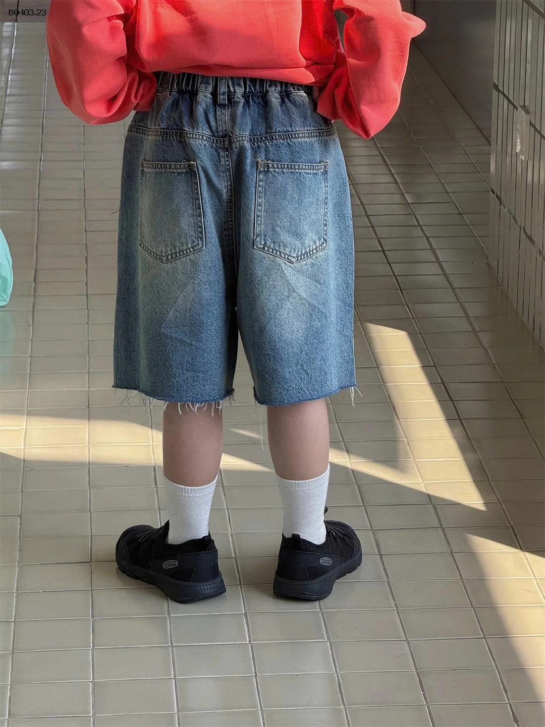 QUẦN SHORT JEAN CHO BT - sỉ 100-140: 167k 150-160: 177k