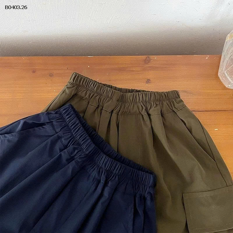 QUẦN SHORT BÉ TRAI SIZE ĐẠI - sỉ 125k