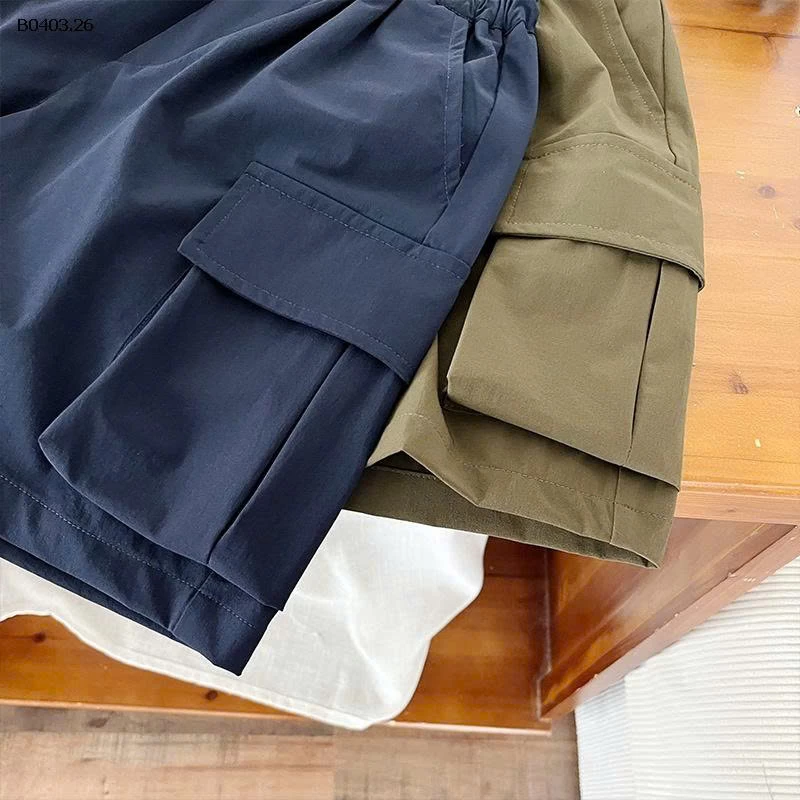 QUẦN SHORT BÉ TRAI SIZE ĐẠI - sỉ 125k