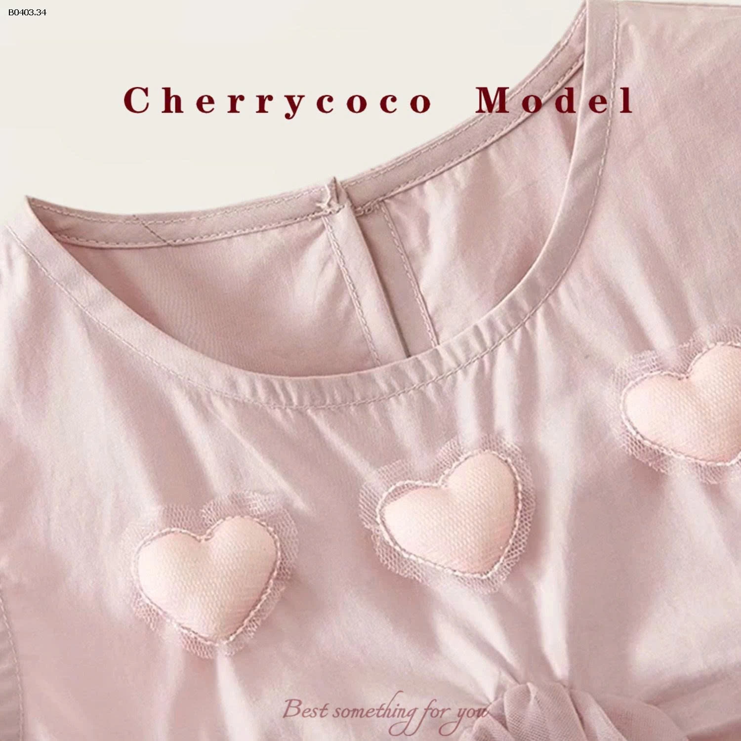 VÁY CÔNG CHÚA SÁT NÁCH HỌA TIẾT TRÁI TIM CHERRYCOCO - sỉ 235k