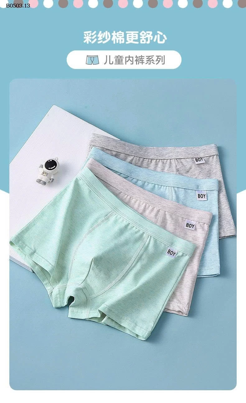 SET 4 QUẦN CHIP BÉ TRAI BIGSZ -Giá sỉ 130k