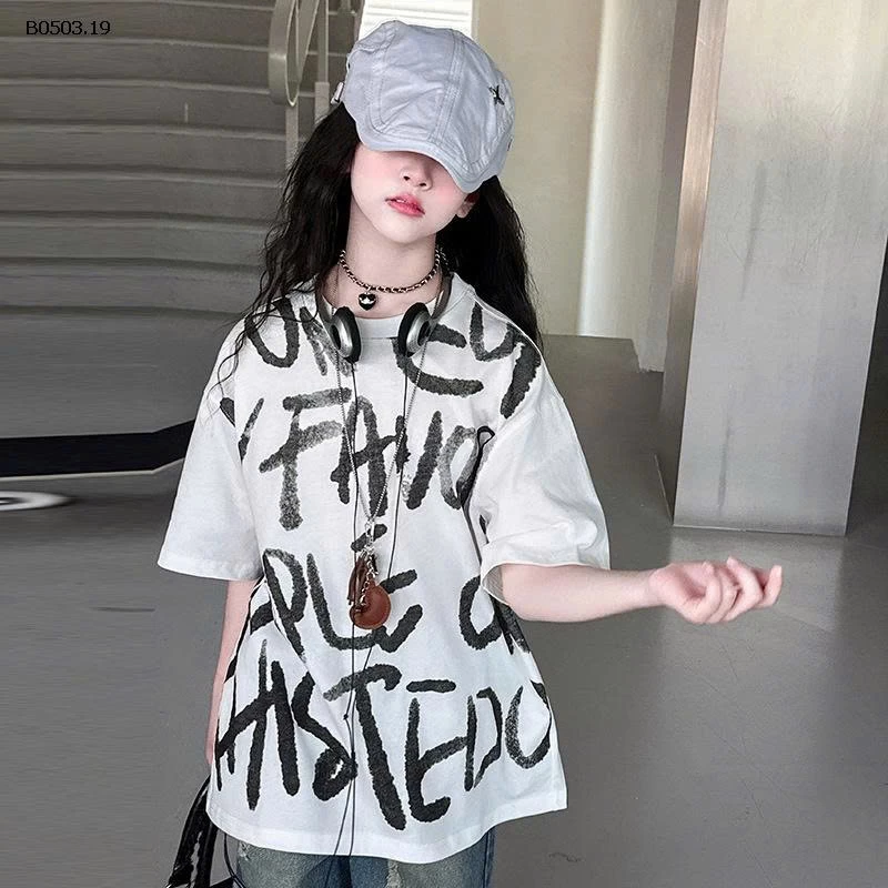 ÁO PHÔNG CHỮ & QUẦN JEAN RÁCH SZ ĐẠI -Giá sỉ  Quần#159k Áo #175k