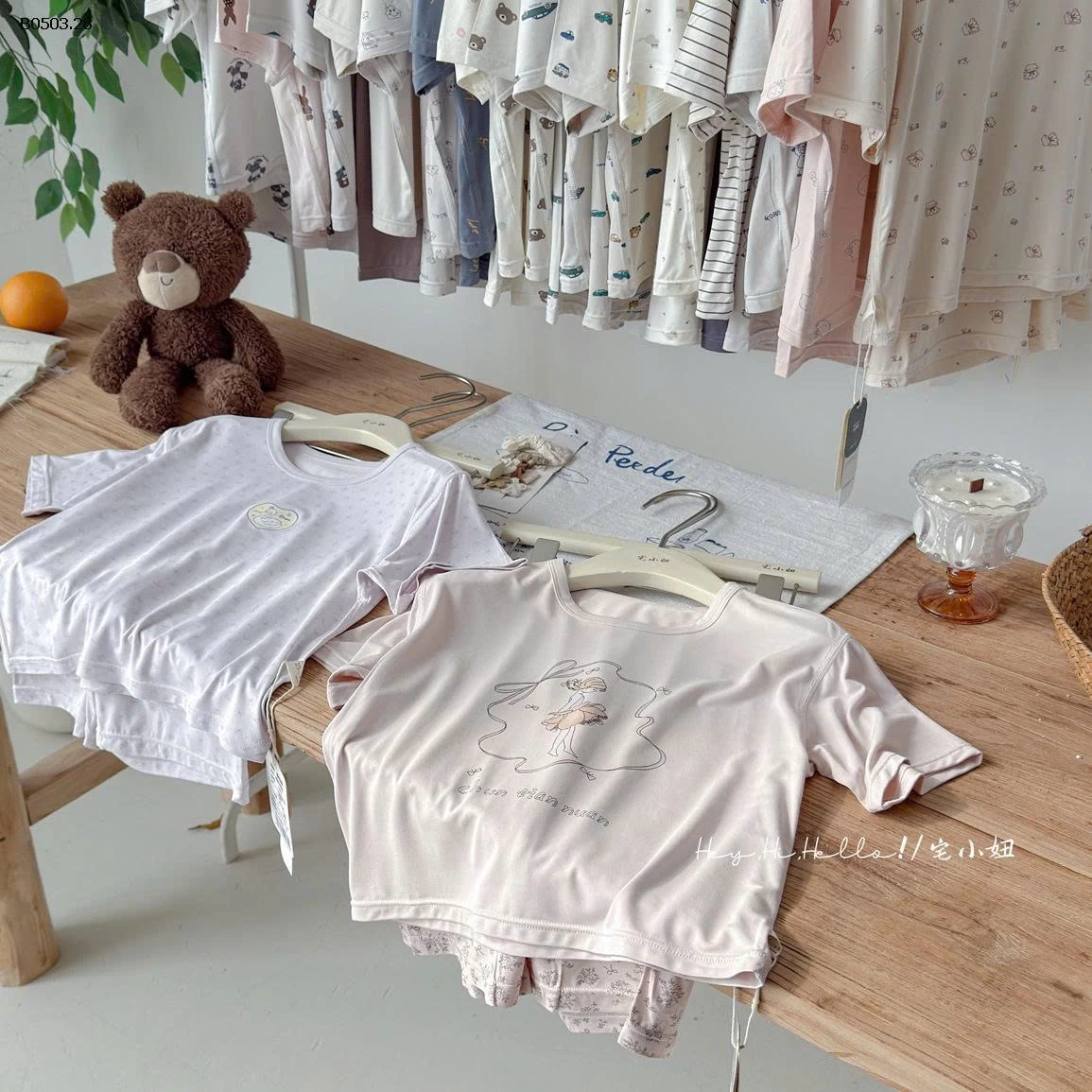 BỘ MẶC NHÀ CHO BÉ-Giá sỉ size 90-120: 126k               Size 130-160: 158k