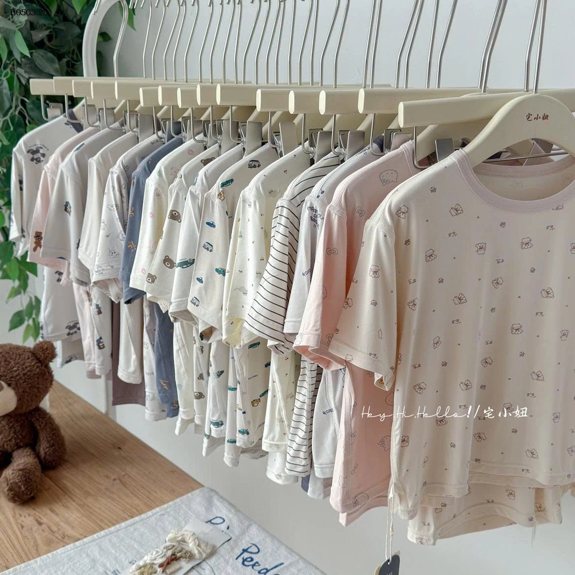 BỘ MẶC NHÀ CHO BÉ-Giá sỉ size 90-120: 126k               Size 130-160: 158k