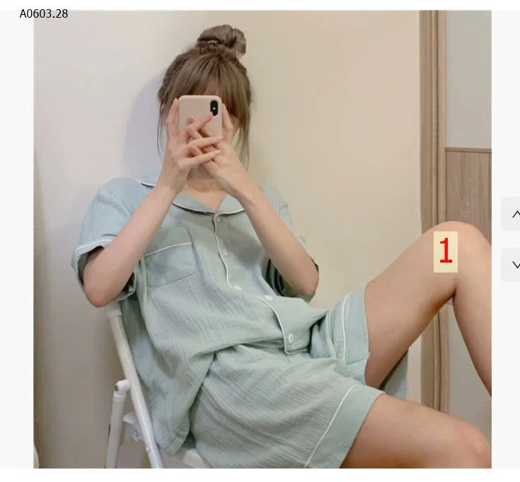 BỘ PIJAMA NỮ MÙA HÈ  - sỉ 122k