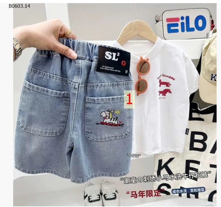 QUẦN JEANS THÊU NGỰA HÃNG KACADY-Giá sỉ 139k