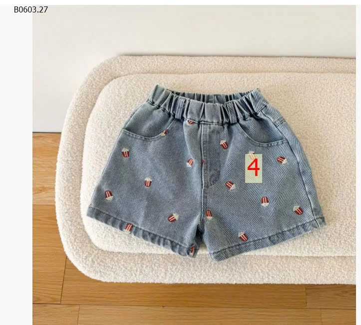 SHORT VIỀN BÈO NINGLI-Giá sỉ 125k