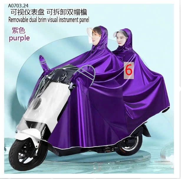 ÁO MƯA TRÙM KÍN ĐẦU  - sỉ loại 1 đầu: 145k loại 2 đầu: 159k