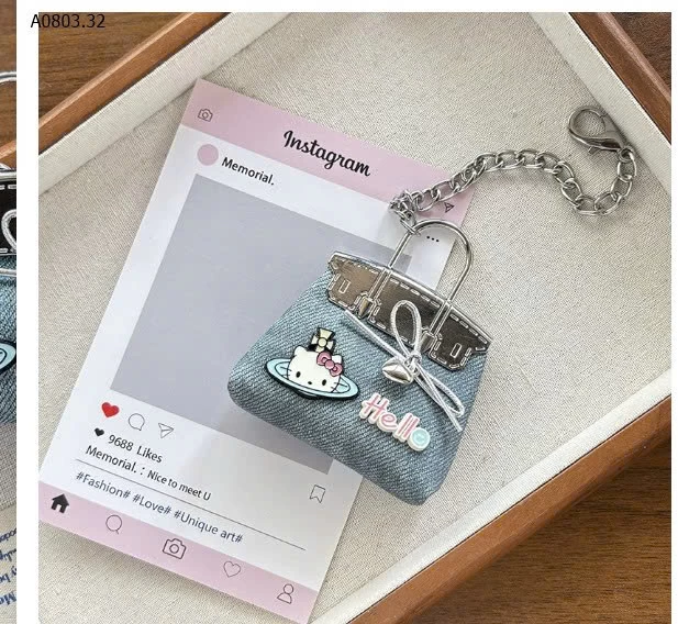 MÓC KHÓA HÌNH TÚI MÈO KITTY- sỉ 65k