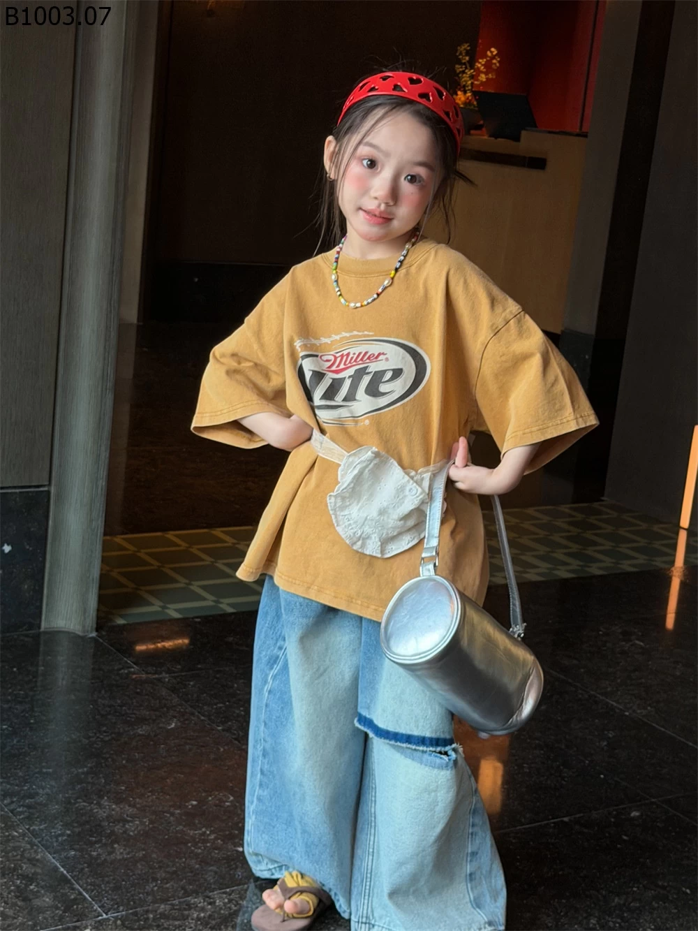 ÁO PHÔNG CHỮ MILLER LITE 26092 Giá sỉ 179k