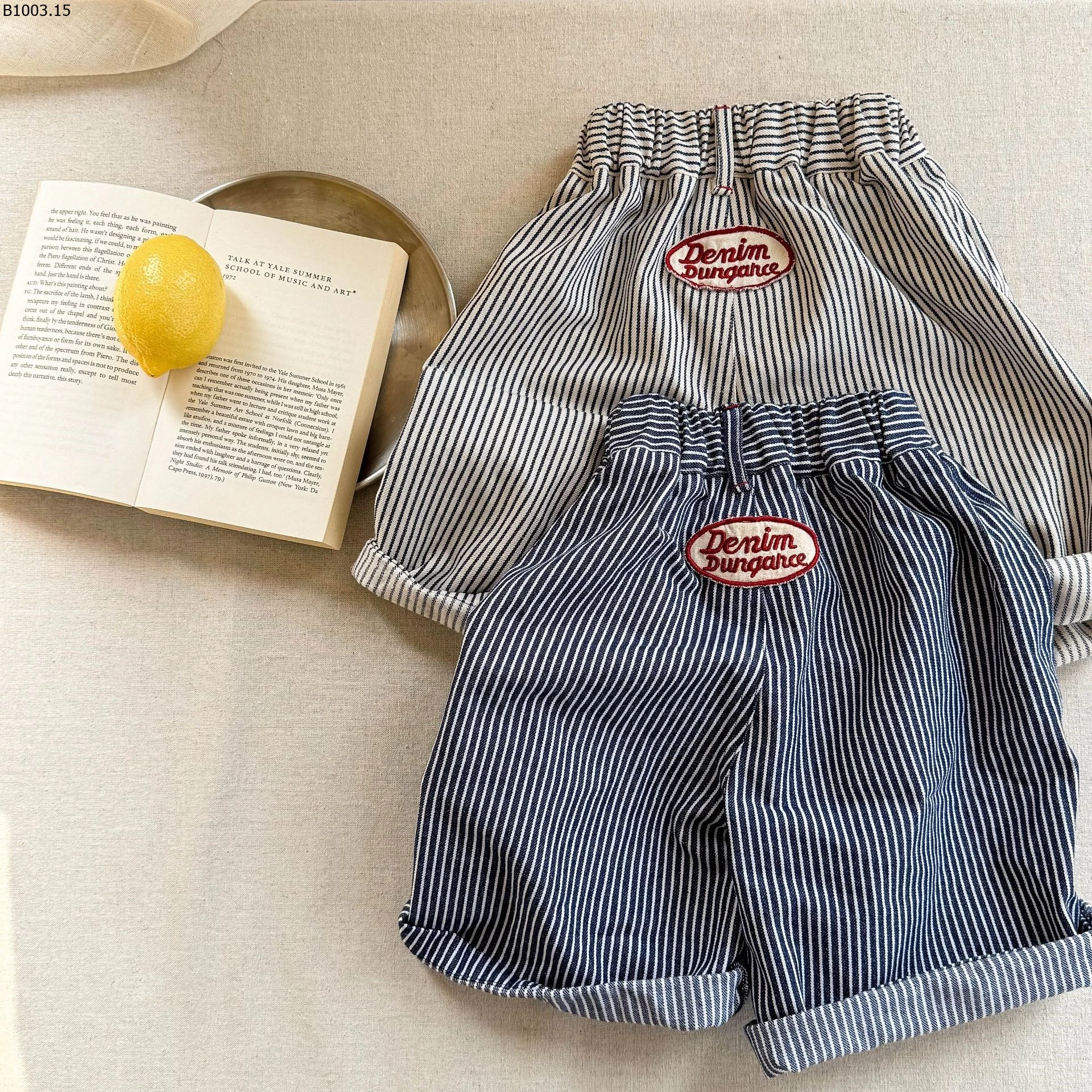 QUẦN SHOT MIDI KẺ SỌC 26070 Giá sỉ 173k