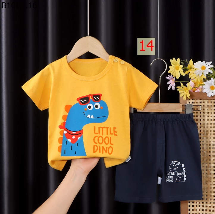 BỘ CỘC TAY HOẠT HÌNH Giá sỉ 65k/bộ, size 130: 70k/bộ